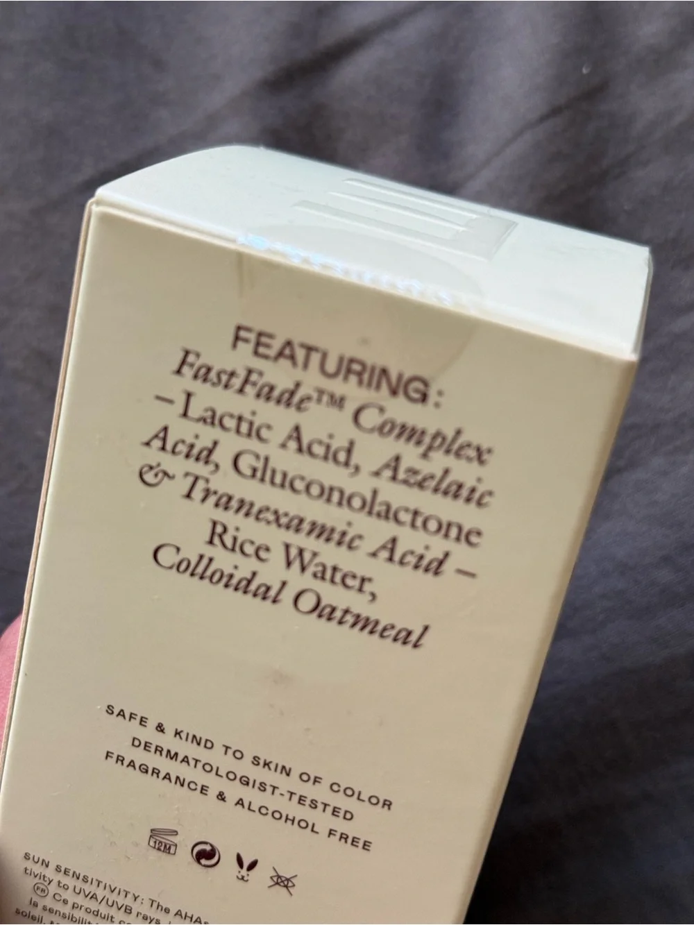 BNIB EADEM Sealed Cashmere Peel Milky Exfoliant & Hydrating Essence
